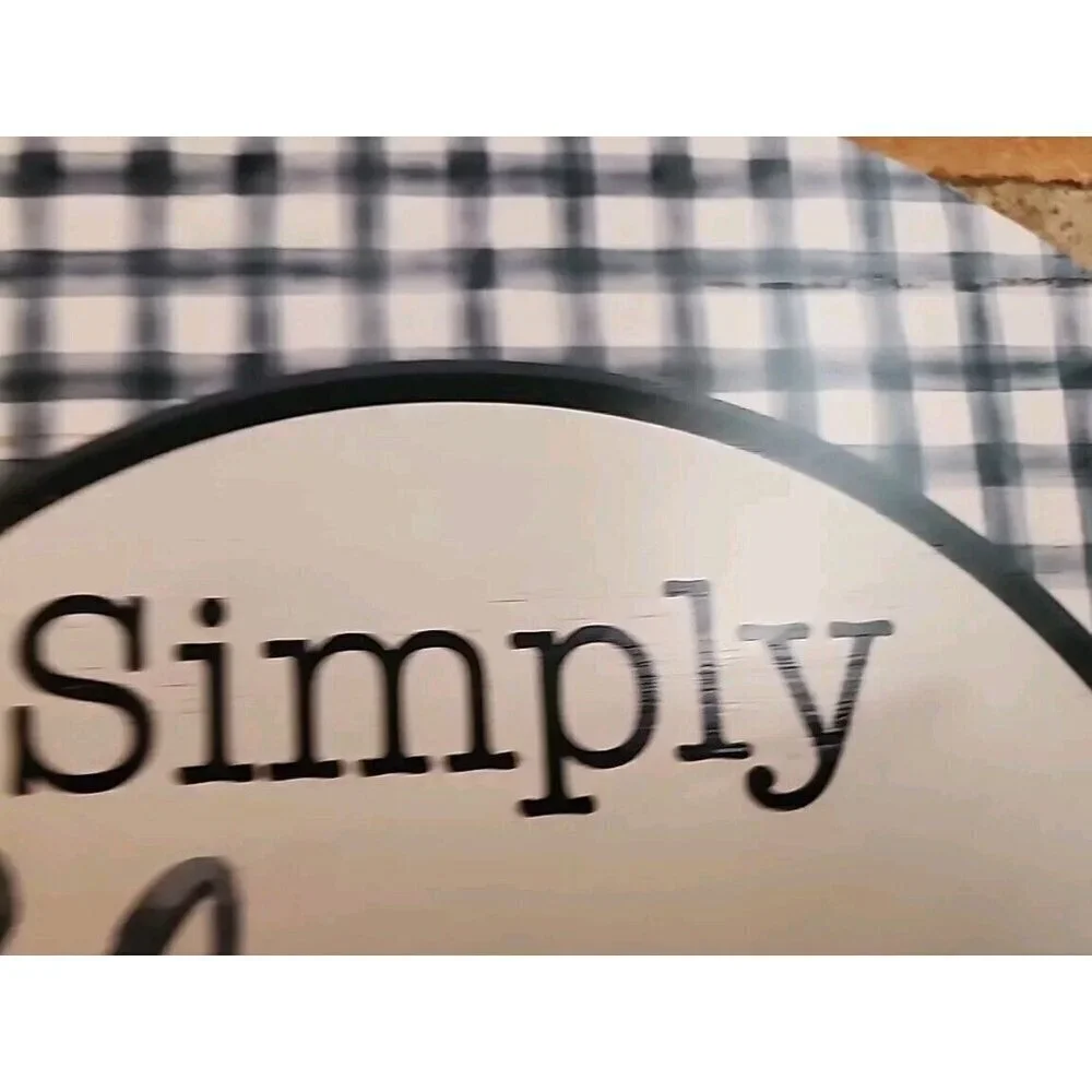 Boston Warehouse Simply Blessed 12” bamboo Lazy Susan